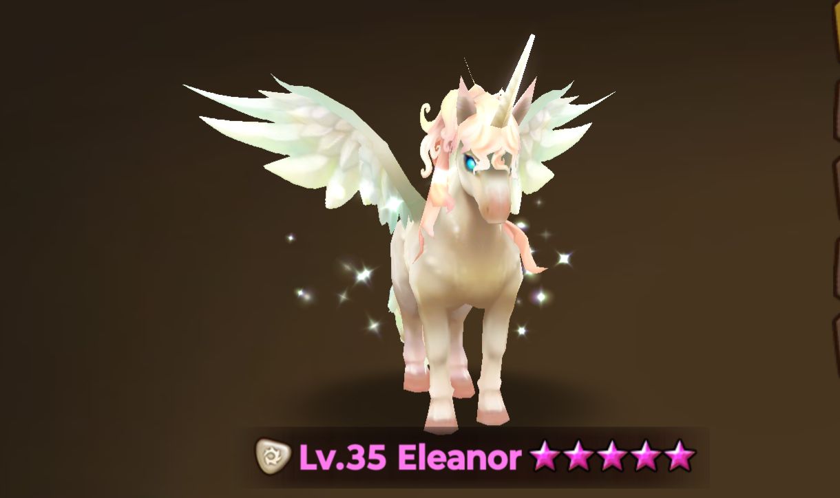 Summoners Wars Conta iniciante NAT 5 LD Light Unicorn Eleonor+ 4 NAT 5