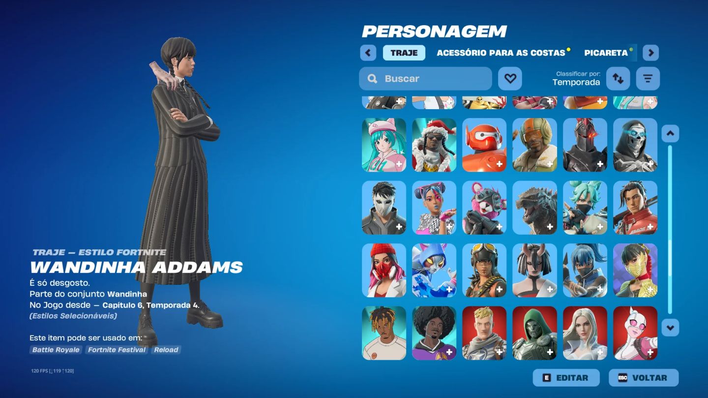 Conta Fortnite | 138 Skins |