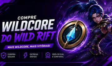 Gift Card Wild Rift - Código de Wild Cores - Wild Cores