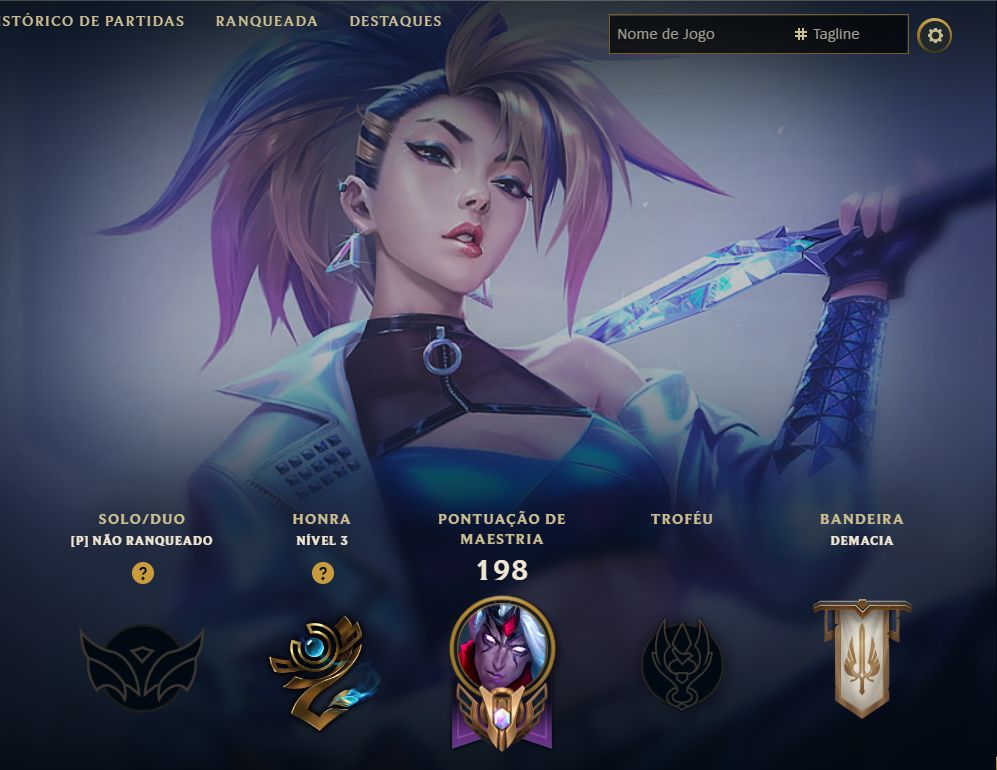 Conta LOL com 78 skins:SKIN LENDÁRIA DE AHRI, JHIN, BRAND, KAYLE, CAITLYN, LEONA