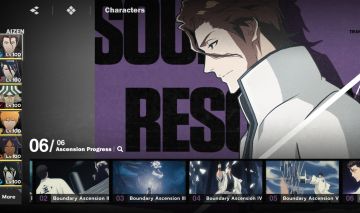 CONTA DE BLEACH SOUL RESONANCE COM AIZEN B6, TRUE B2, ULQUIORRA B1 E ETC..