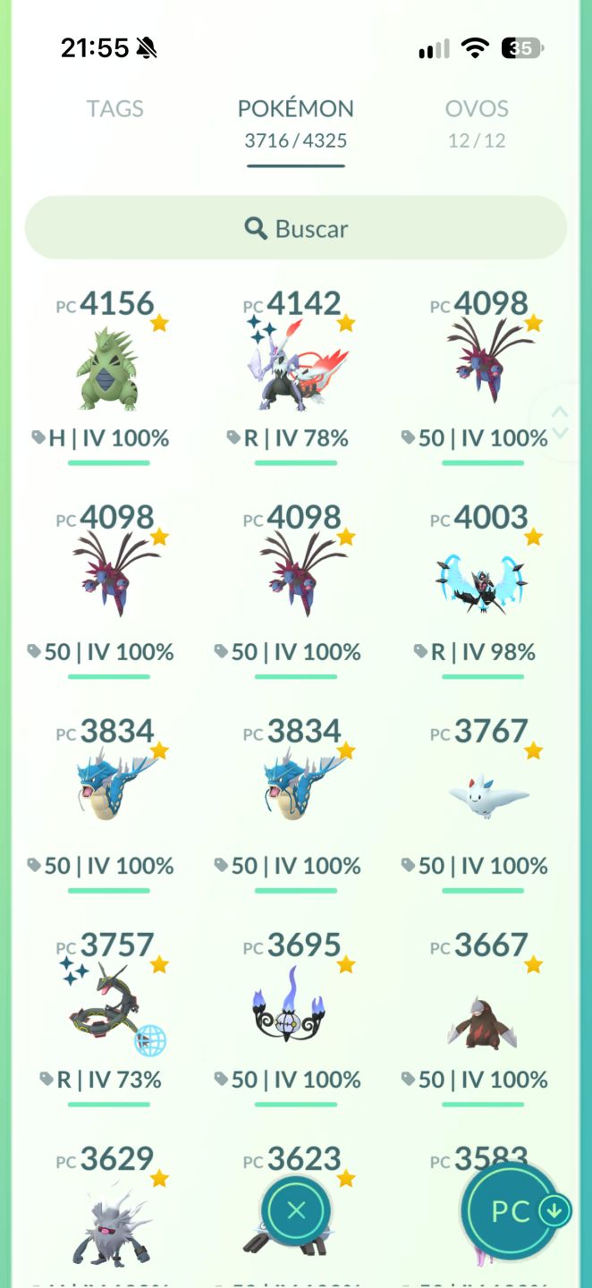 CONTA LVL 75 ENDGAME | 354 MILHÕES DE XP