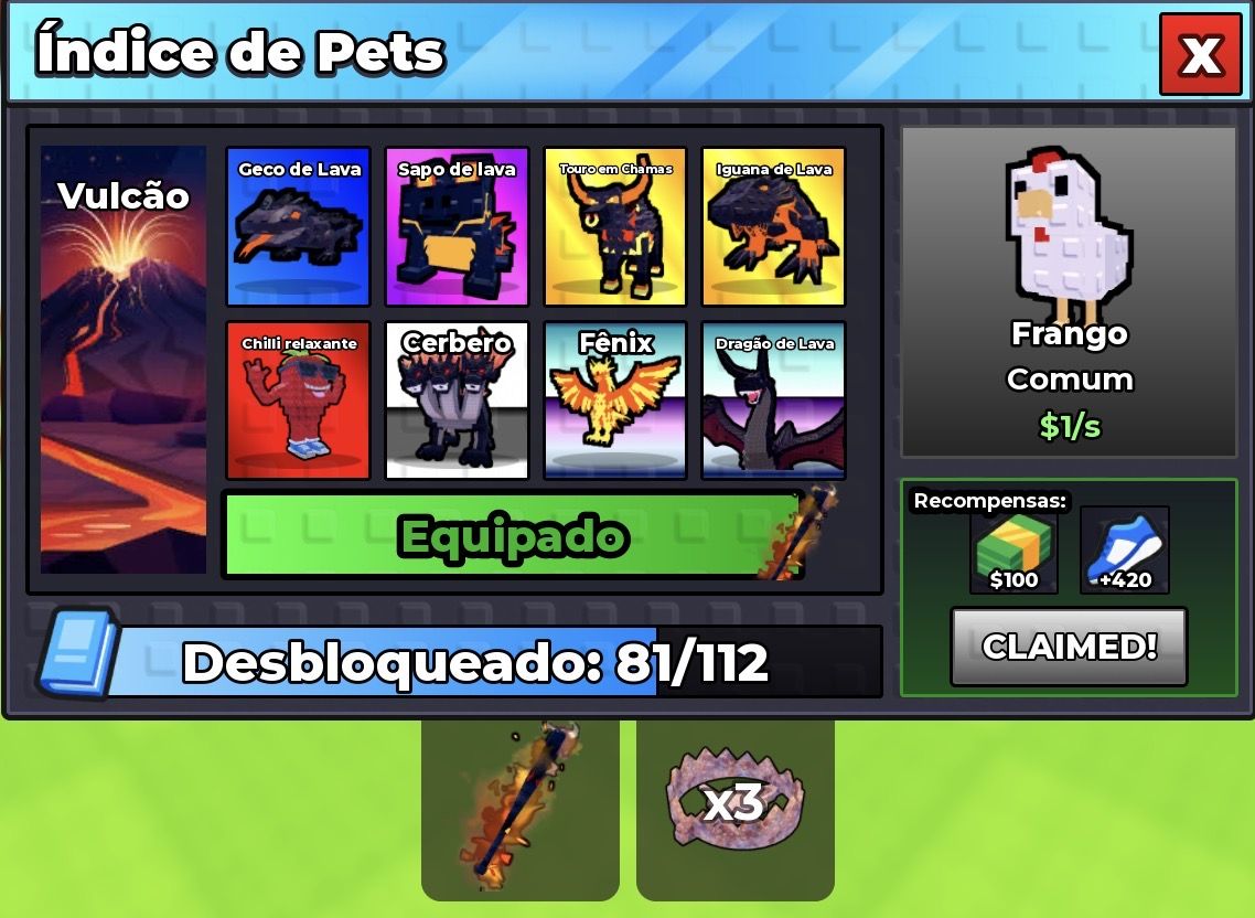 Conta Roube um Ovo | Kitsune + Oni Tigre + Dragão Lunar Eterno