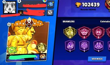CONTA DE BRAWL STARS FULL UPADA ACOMPANHADA COM CLASH ROYALE
