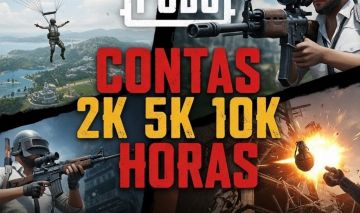 CONTA PUBG PLUS RANKED/ MEDLAHA 5 ANOS /2K 5K 10K HORAS/ MELHOR PREÇO DE MERCADO