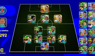 CONTA TOP eFootball 3292 FORÇA | GULLIT 108 + MESSI 110 + BANCO RECHEADO!