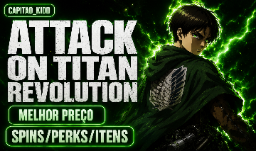 ATTACK ON TITAN REVOLUTION (AOTr) MELHOR PREÇO DA GGMAX!!!
