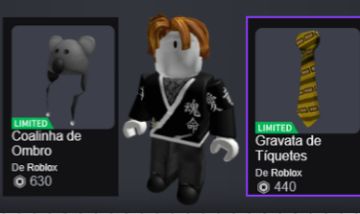 CONTA ROBLOX UNVERIFIED KUDDLE E KOALA + TICKET TIE 1K RAP
