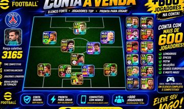 CONTA RARA TOP EFOOTBALL