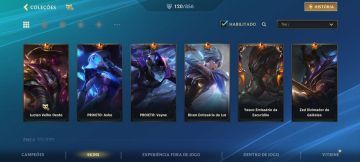 MESTRE S1 2024 / (130 Skins) / 2015-2026 / Todos os Campeões / FULL ACESSO