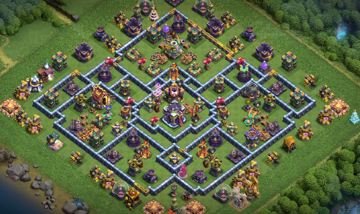Um em dois conta de clash of clans e clash royal