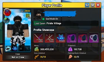 CONTA LVL MAX - BLOX FRUITS