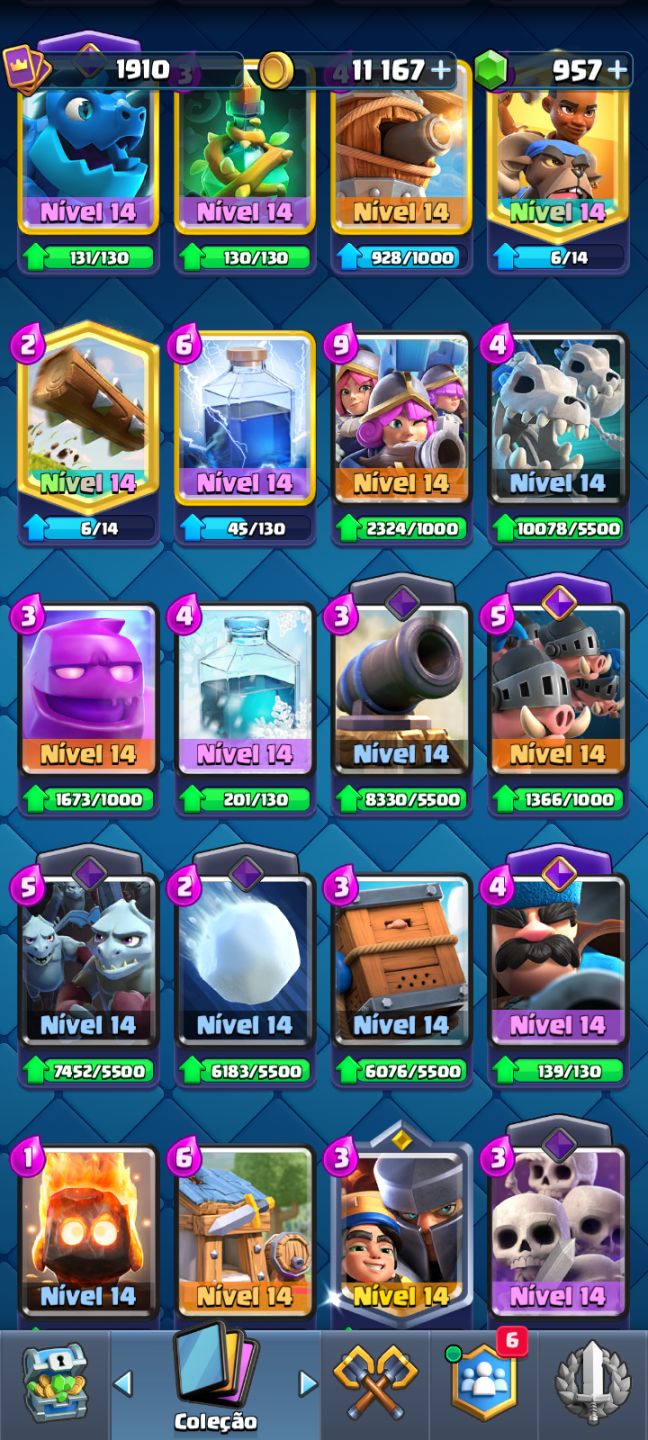 Conta Clash Royale 36 Full
