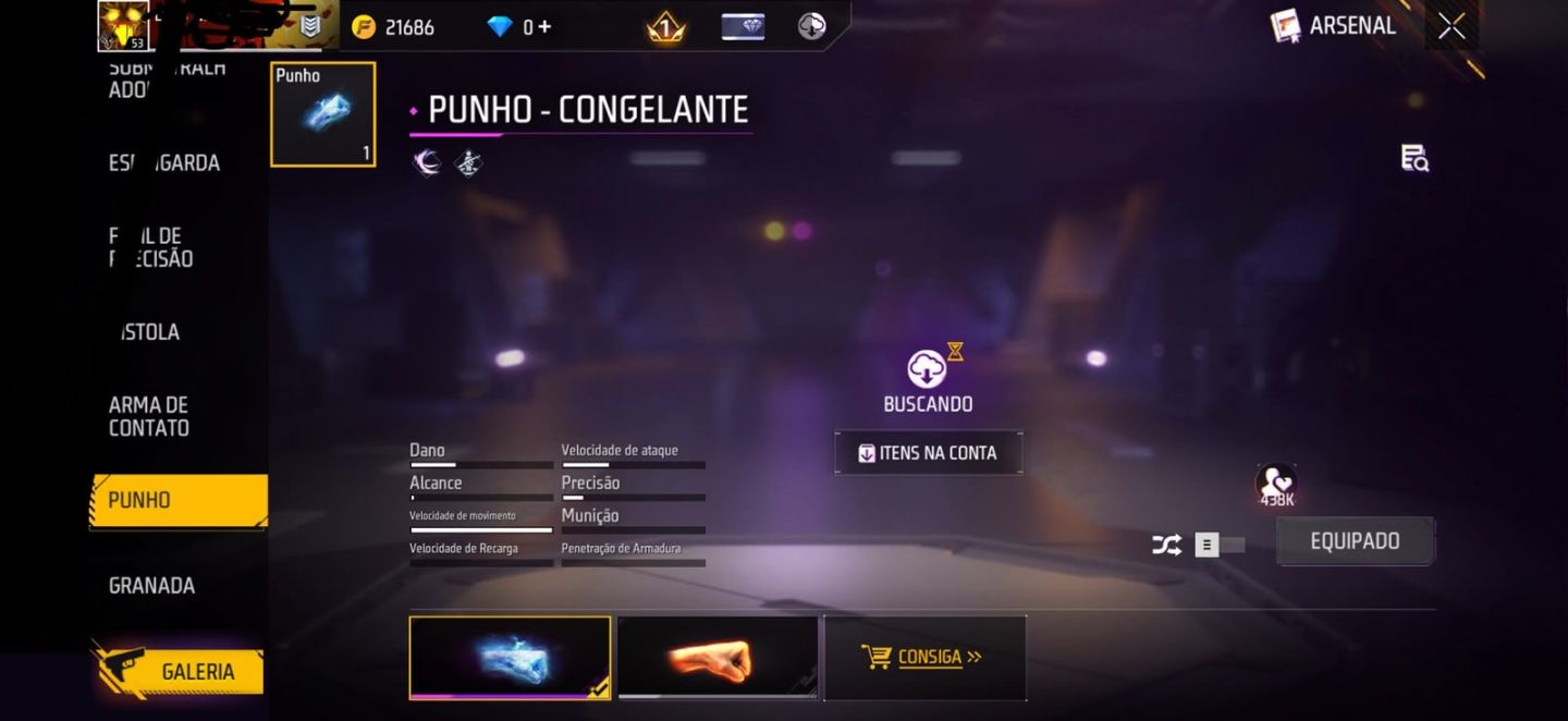 CONTA FREE FIRE NÍVEL 53 | MCLAREN P1 | GATUNO | MUITOS ITENS | ENTREGA RÁPIDA