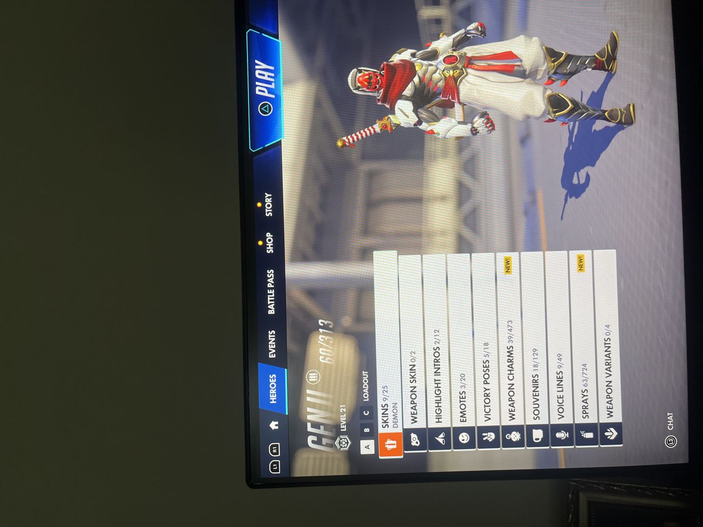 Conta de Overwatch