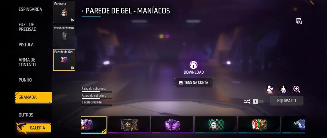 CONTA FREE FIRE | 150+ SKINS E ITENS RAROS | MCLAREN P1 | DRAGÃO NEGRO LV.3