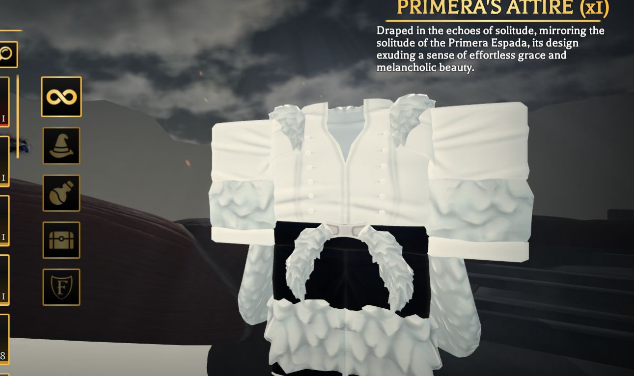 PRIMERAS ATTIRE ROUPA DO PRIMERAS AOTR