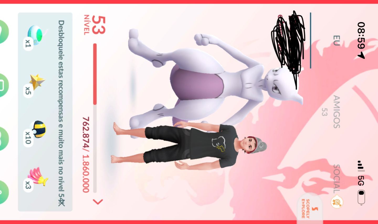 CONTA POKÉMON GO NÍVEL 53 40 HUNDOS, 3 SHUNDOS E MUITOS LENDÁRIOS SHINY!