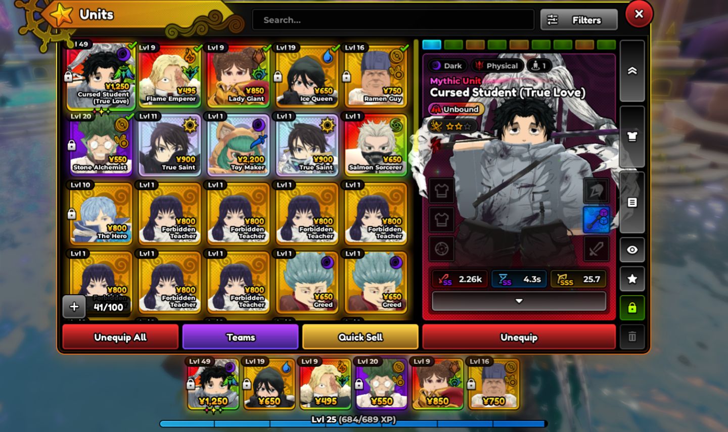 CONTA DE ANIME EXPEDITION COM YUTA Unbound EVO