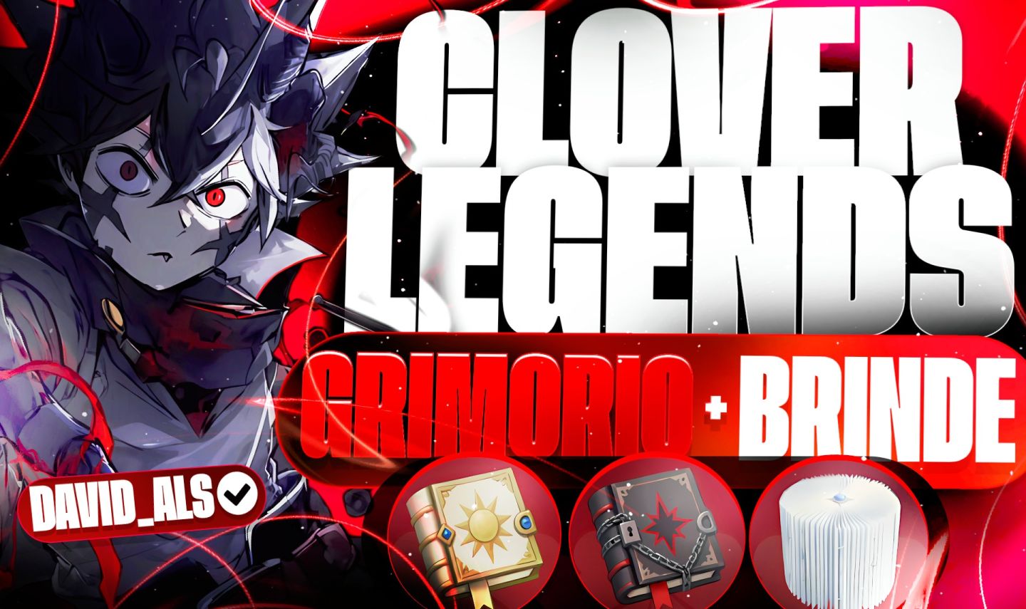 CLOVER LEGENDS (LENDAS DE TREVOS) - GRIMORIOS MISTICOS (ENTREGA RAPIDA)