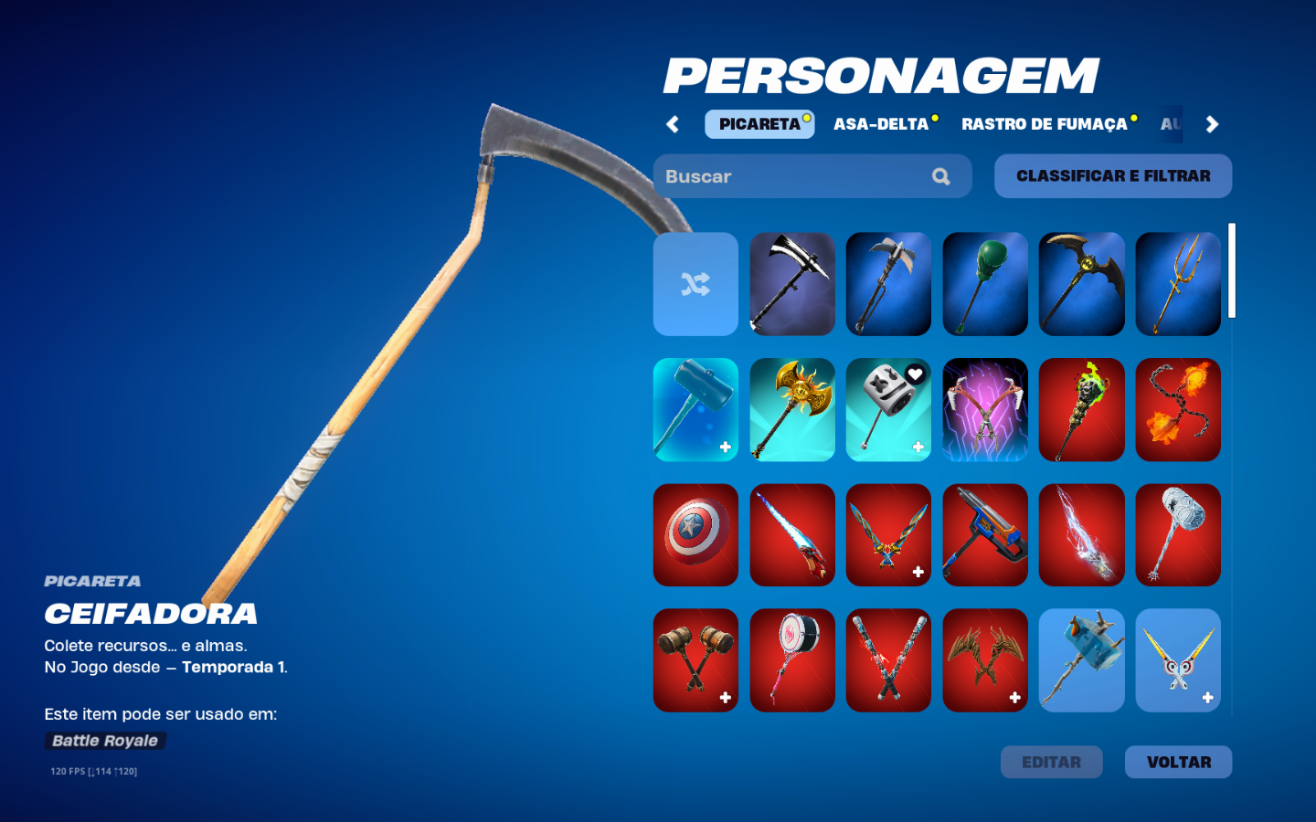 Conta Fortnite com salve o mundo ZERADO E FUNDADOR n aceito trocas, apenas venda