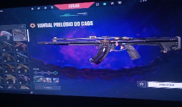 Conta valorant com skins