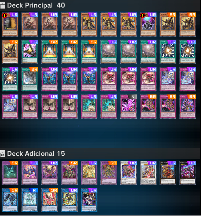 Master Duel Conta Deck Odion Meta S-51 (Entrega Automática)