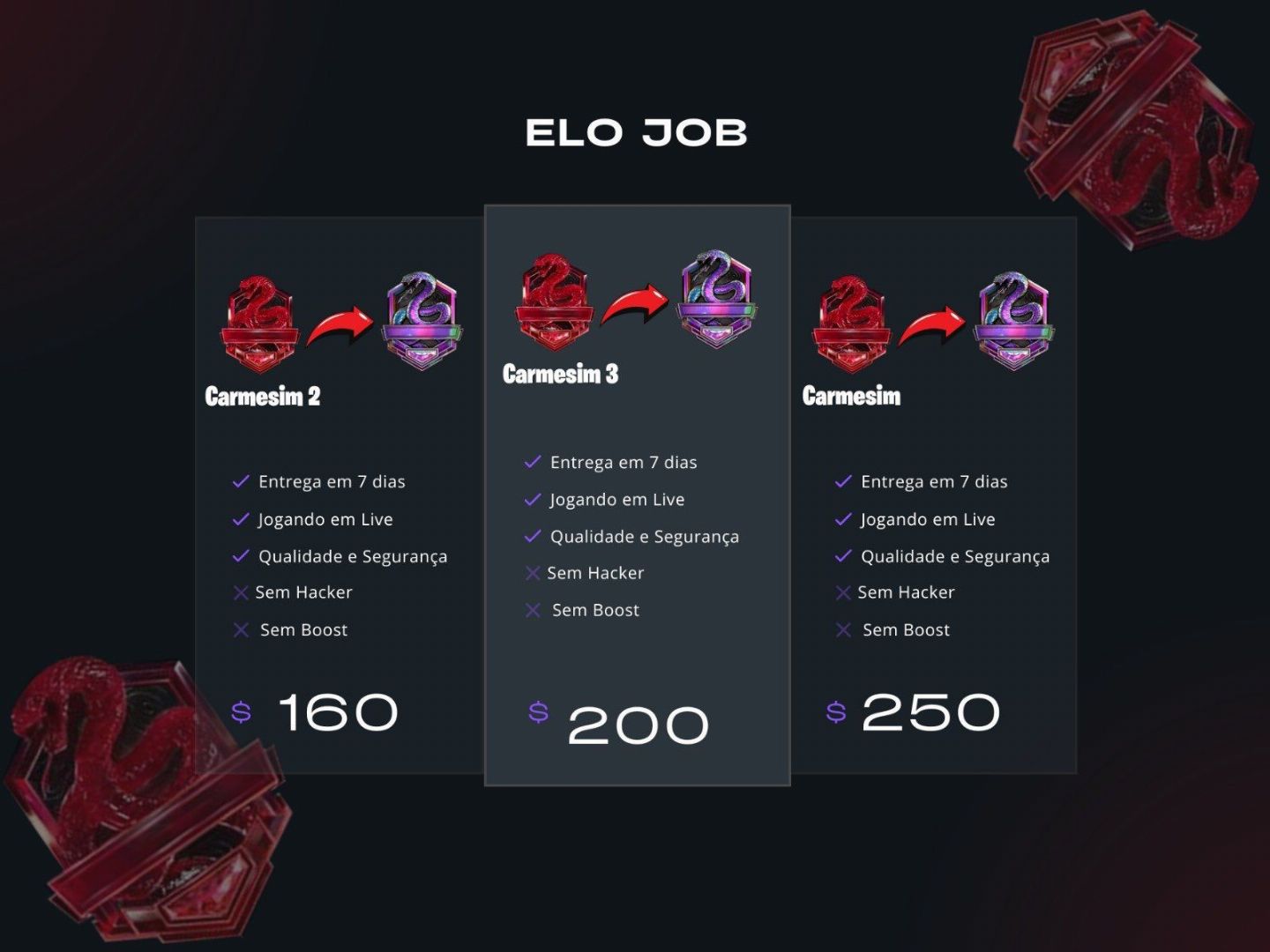 Elo job warzone ate iridescente