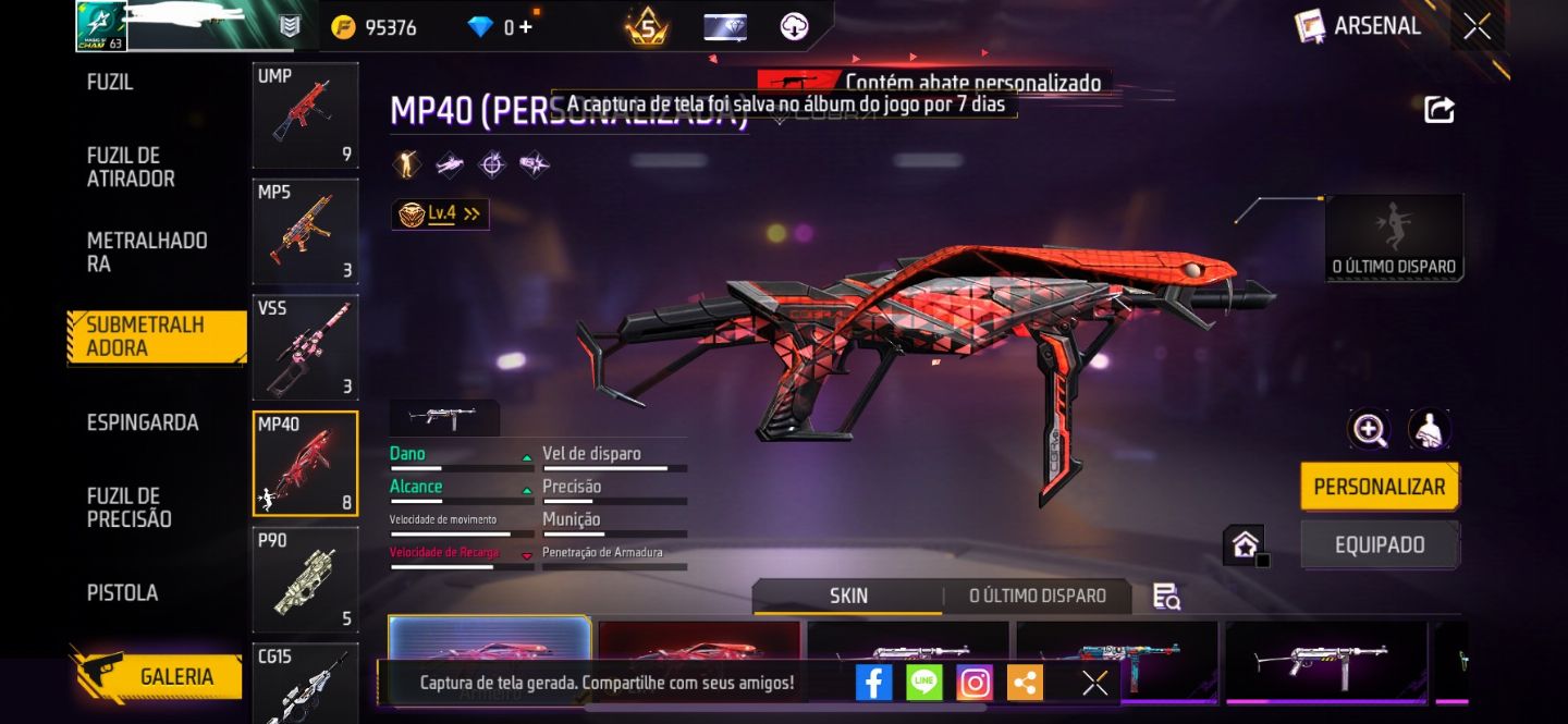 CONTA DE FREE FIRE MUITO ANTIGA - FULL ACESSO - ENTREGA AUTOMÁTICA!!