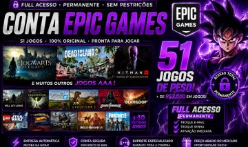 52 JOGOS AAA NA EPIC GAMES! | HOGWARTS LEGACY + DEAD ISLAND 2 + SIFU