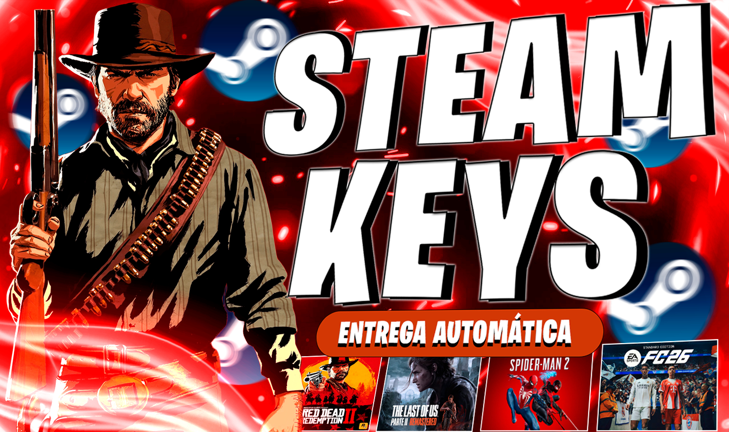 [MELHOR PREÇO] STEAM KEYS ALEATÓRIAS | ENTREGA AUTOMÁTICA
