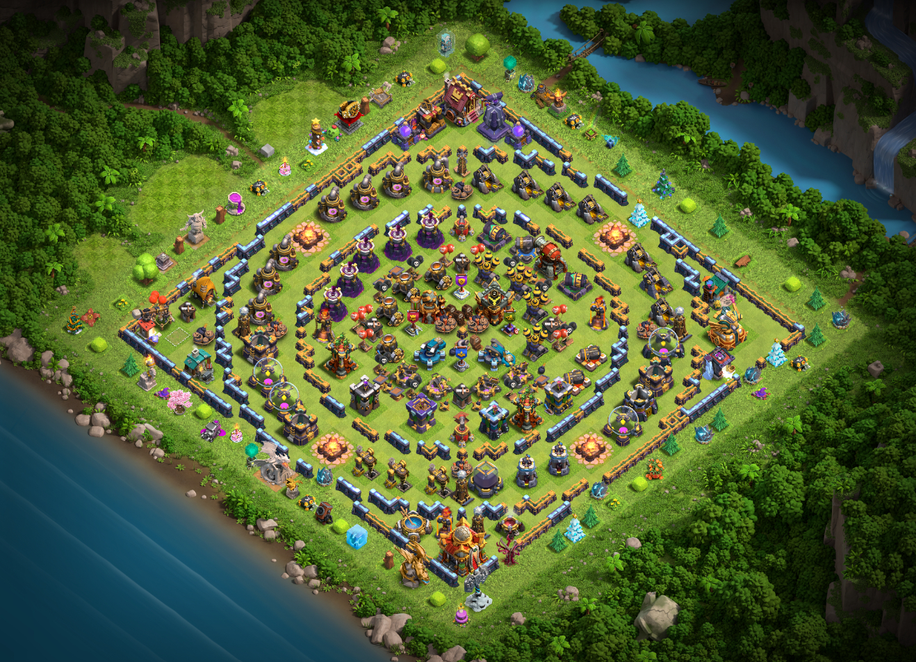 Conta Clash of Clans CV16