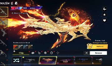 Está conta de BLOOD STRIKE | 16+ ETERNAS 30+ ULTRAS M4A1 TIADRACO EVO