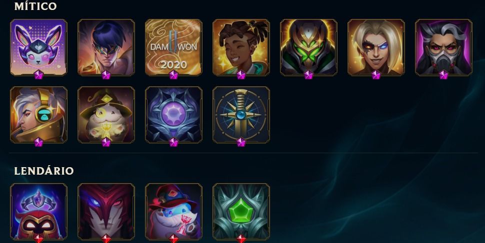 CONTA LEAGUE OF LEGENDS BR CHALLENGER 2x + TOP 1 BR