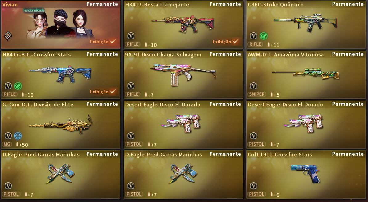 CONTA CROSSFIRE MARECHAL