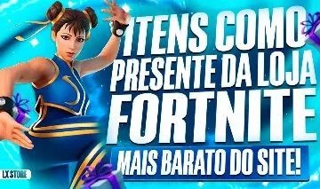 Vbucks Do Fortnite Via Presente - MENOR PREÇO DO MERCADO