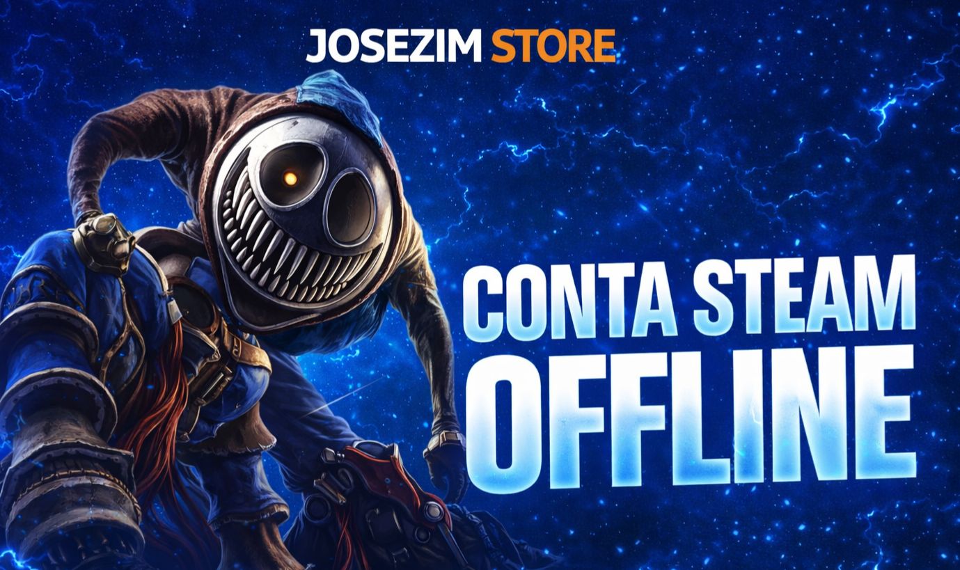 CONTA STEAM OFFLINE-COMPARTILHADA!!!