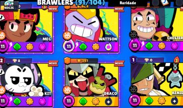 CONTA BRAWL STARS 40MIL TROFÉUS