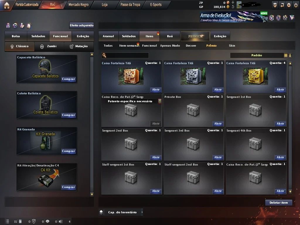 CONTA COM VARIANTES VIPS,BOA PRA RANK MZ,EMAIL ON