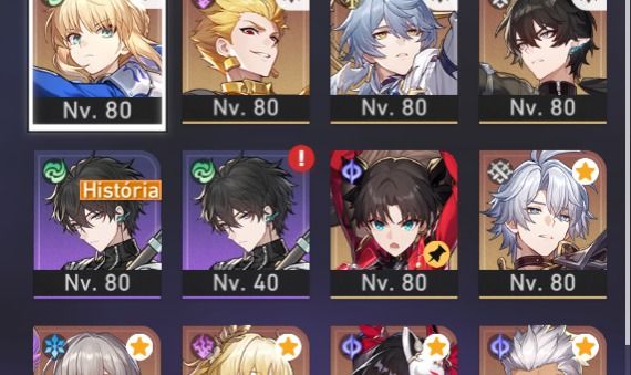 Conta Honkai Endgame Lvl 70
