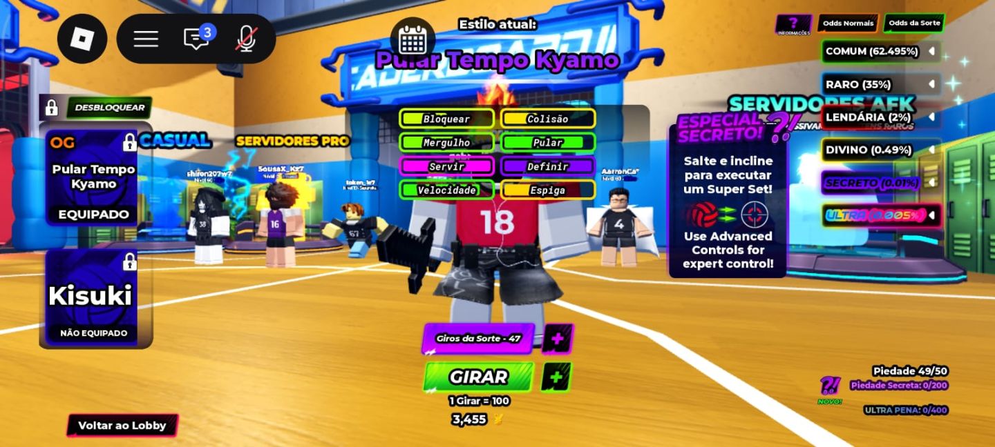 CONTA DE ROBLOX RARA E GEMADA FULL ACESSO