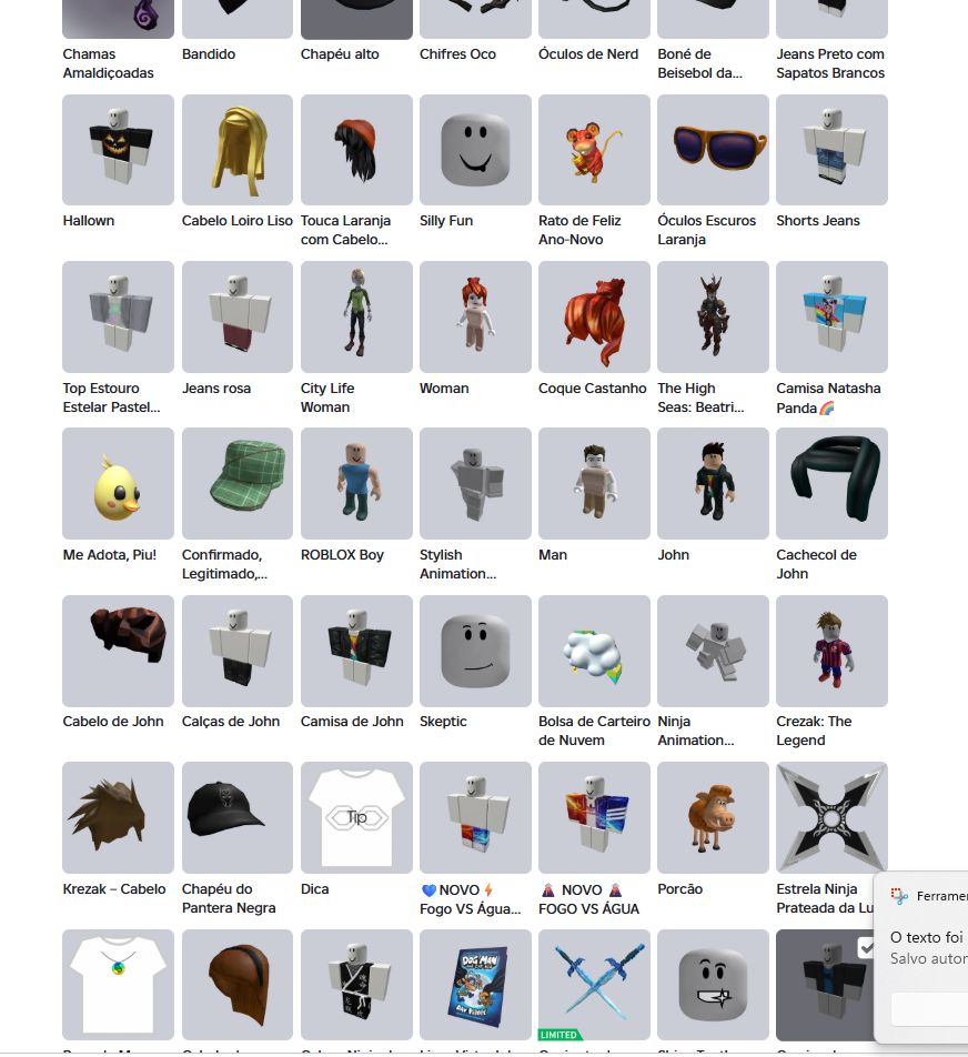 Conta Roblox antiga | 61K+ Robux gastos | 67 Gamepasses | Inventário antigo