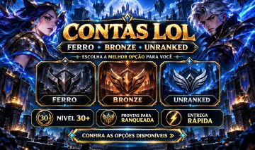 [BR] CONTA SMURF | FERRO - BRONZE - UNRANKED | Lvl +30 | FULL ACESS