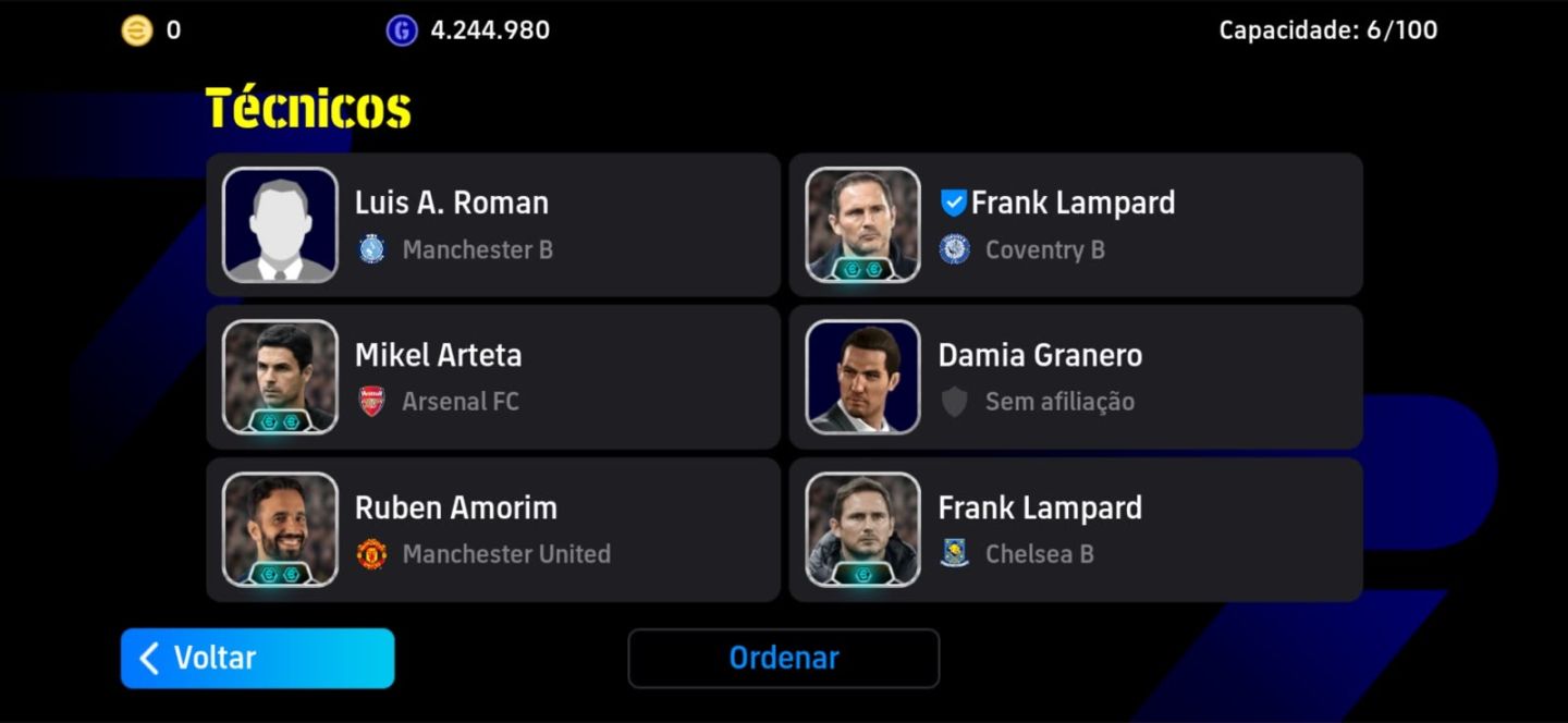 CONTA DE EFOOTBALL BRABINHA