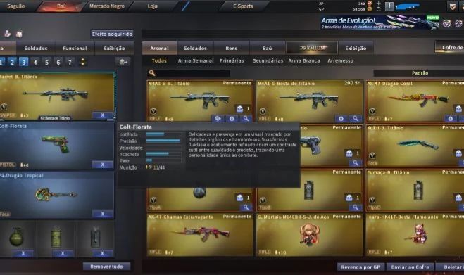 CONTA DE CROSSFIRE COM 8 VIPS E E-MAIL ON