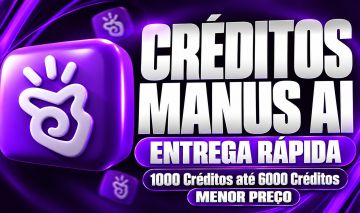 MANUS AI RECARGA | ENVIO DOS CREDITOS DIRETO NA SUA CONTA | ENTREGA RÁPIDA
