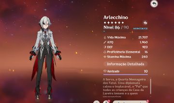 Furina + Kazuha + Raiden + Hu Tao + Arlecchino + Garantido genshin impact AMERIC