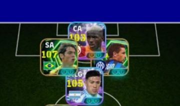 CONTA EFOOTBALL RARA! KAKA BUGADO + BAGGIO PRIME + CAFU + OSHIMEN E+++!