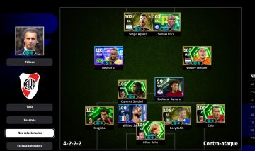 CONTA STEAM eFootball | Neymar 105, Agüero 103, Etoo 103, Seedorf 105 | Força 3