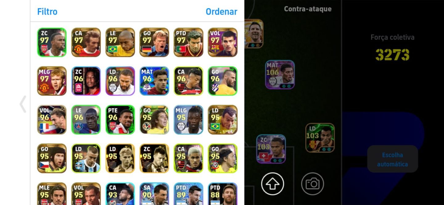 CONTA EFOOTBALL MOBILE +3270 E RARA!